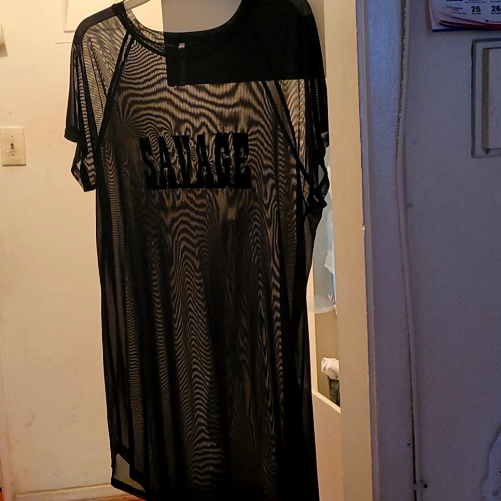 Savage  Mesh Dress